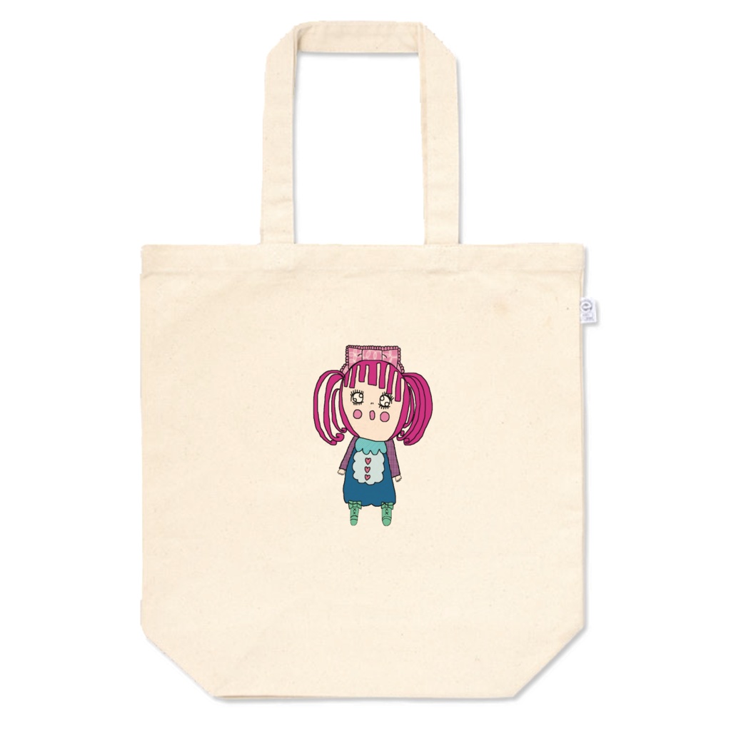 ロリィタ少女のトートバッグ