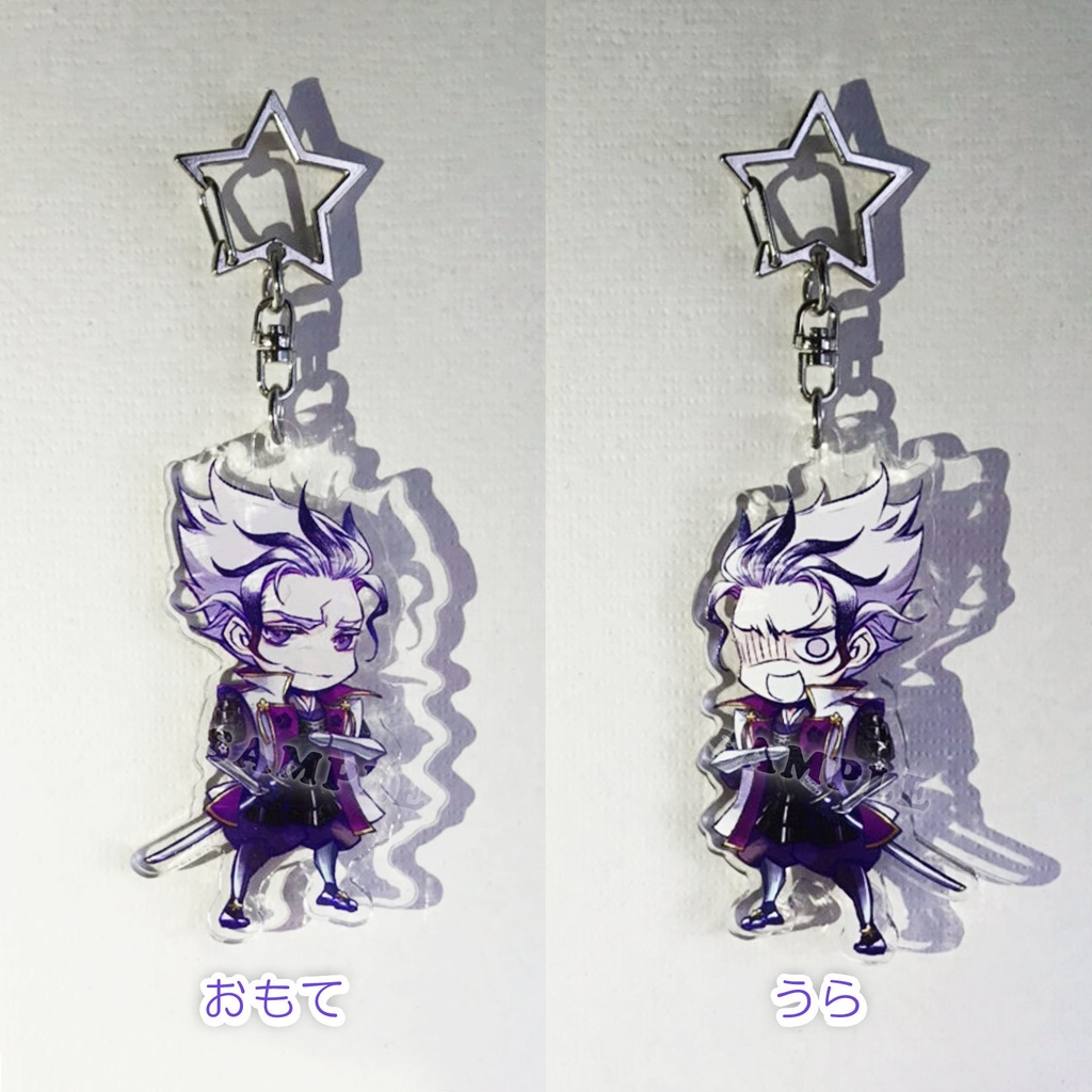 ぐだぐだアクリルキーホルダー(両面)全3種