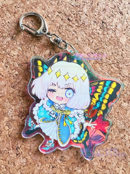 オベロンオーロラアクリルキーホルダー