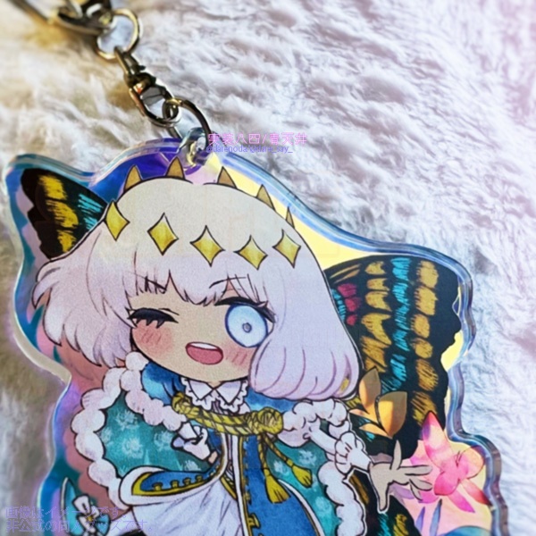 オベロンオーロラアクリルキーホルダー