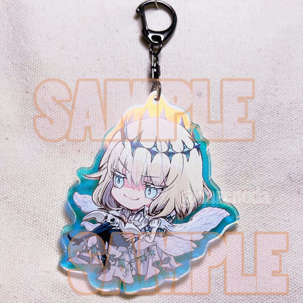 オベブラオーロラアクキー#4(金髪青冠)