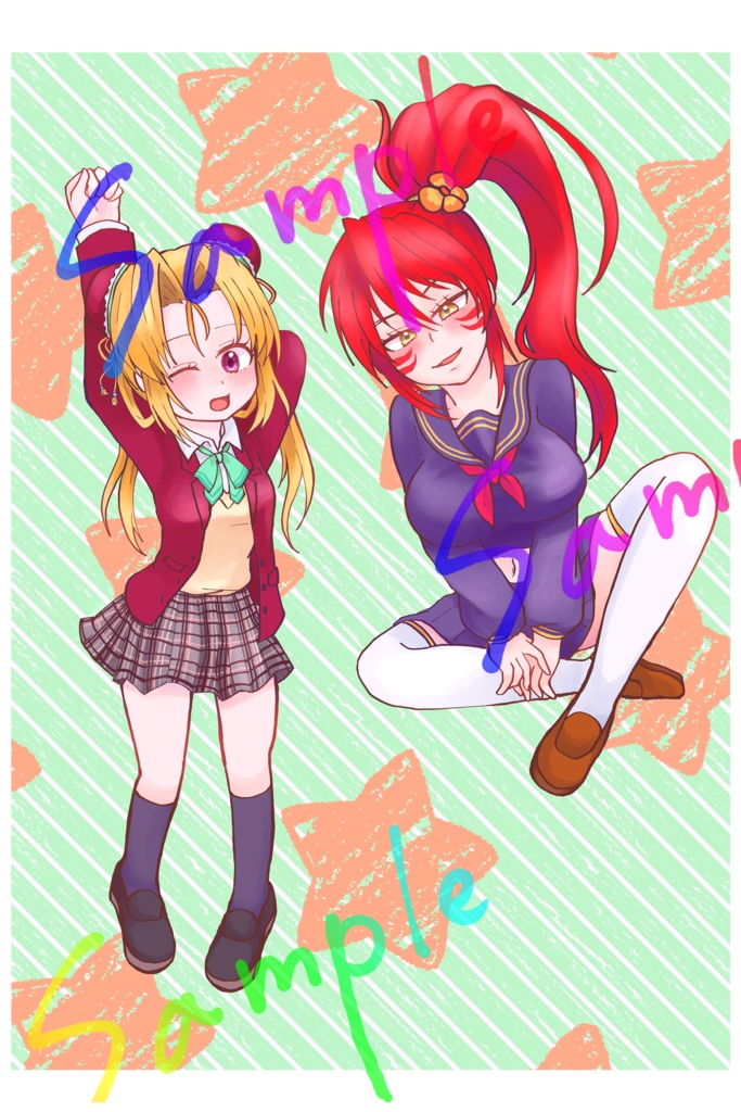 戦国乙女ICカードステッカー