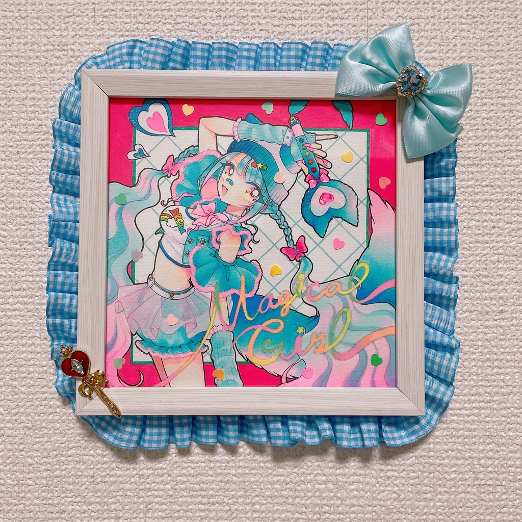 【あの頃BLUE】額装原画