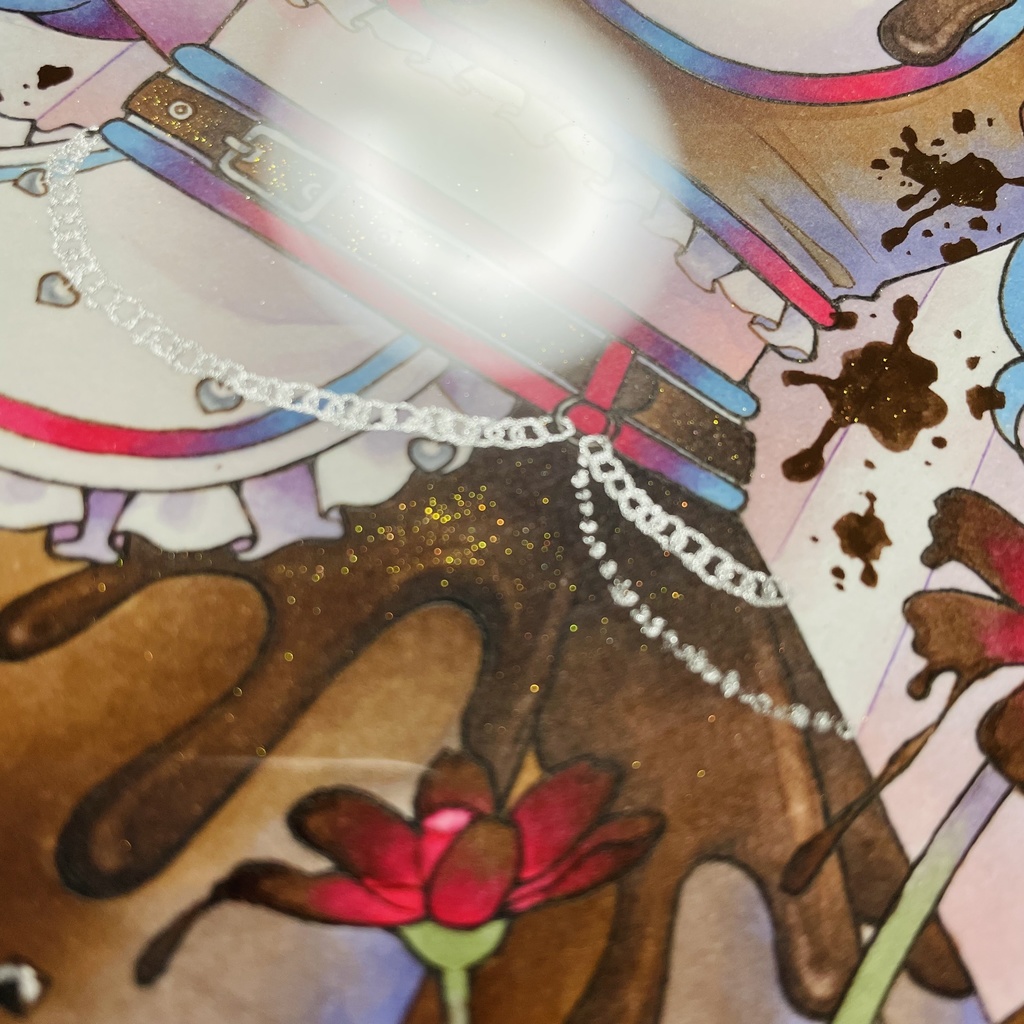 A4サイズ原画「chocolate deficiency」🍫🏥