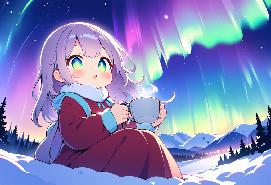 【フリーBGM】オーロラを見上げて