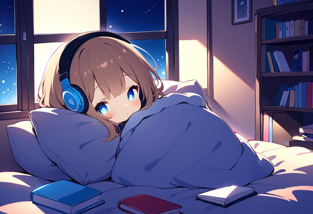 【フリーBGM】夜に癒やされて