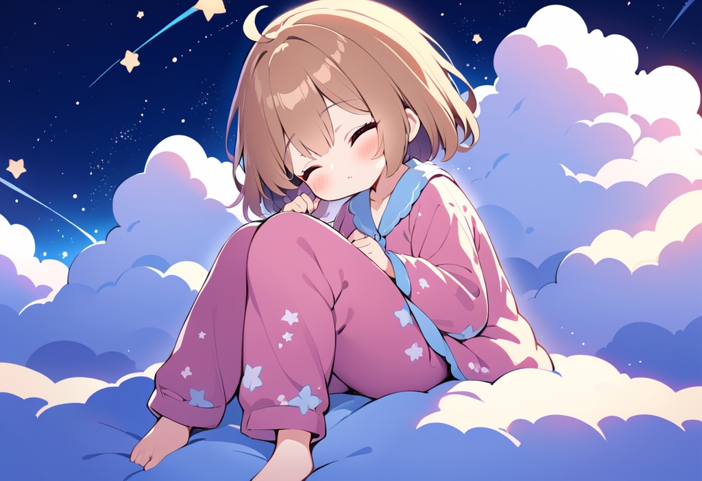 【フリーBGM】雲の上の寝ごこち