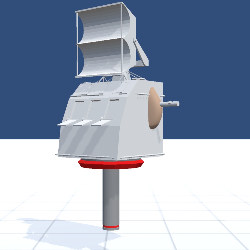 VRoid駆逐艦ギアリング用衣装・艤装セット