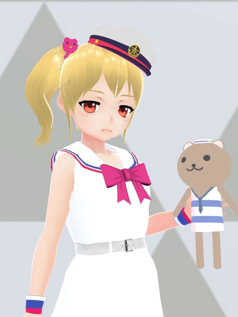 VRoidミサイル巡洋艦スラヴァ愛用ぬいぐるみ