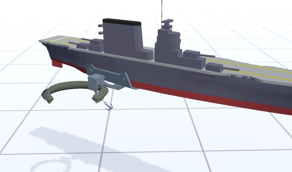 VRoid航空母艦レキシントン用衣装・艤装セット