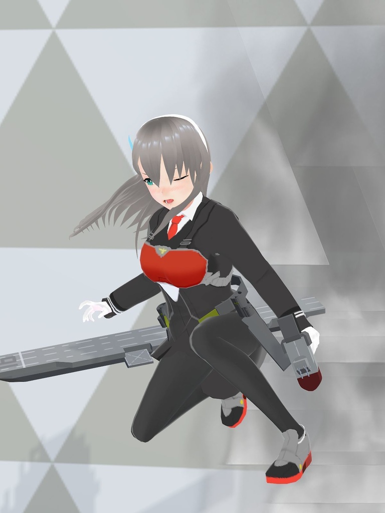 VRoid航空母艦 CV-16 レキシントン衣装・艤装セット