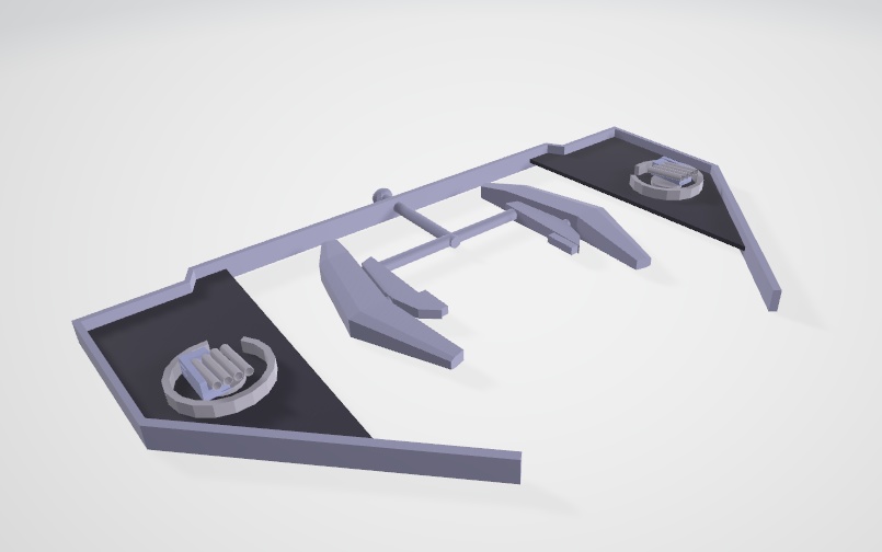 戦艦少女R 重巡洋艦クインシー VRoidStudio用衣装+付属品セット