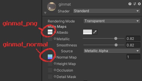 銀マット(VRChat想定)