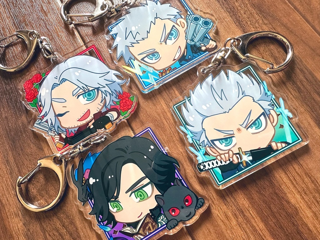 アクリルキーホルダー