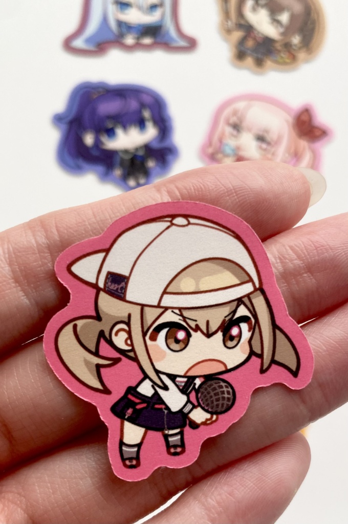 【受注生産】ミニキャラシール