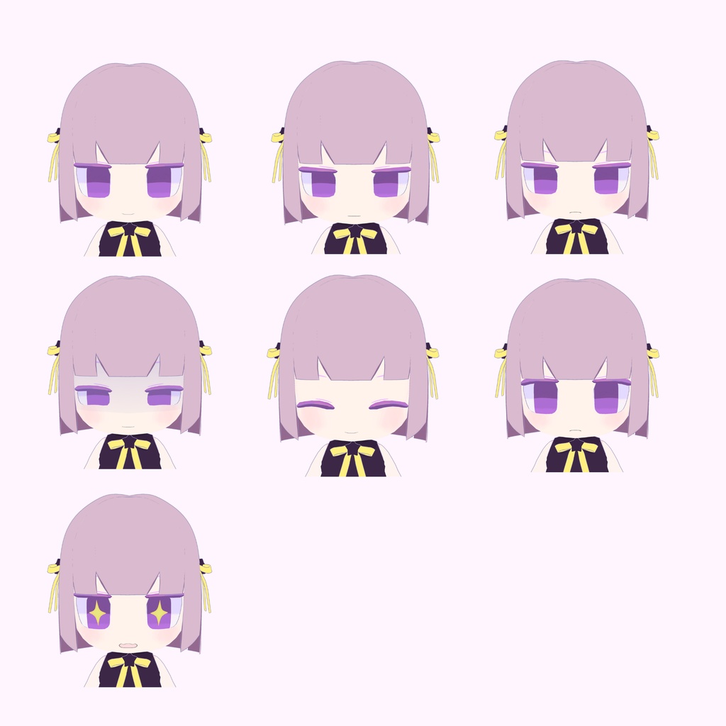 【オリジナル3Dモデル】ふじのほし Fujinohoshi