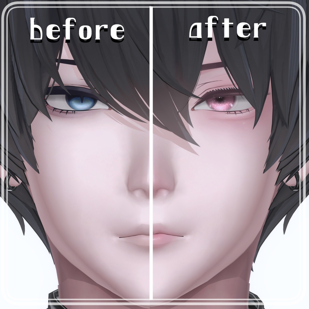 【獏/Baku】春燈makeUP&Eye texture Set【12color】