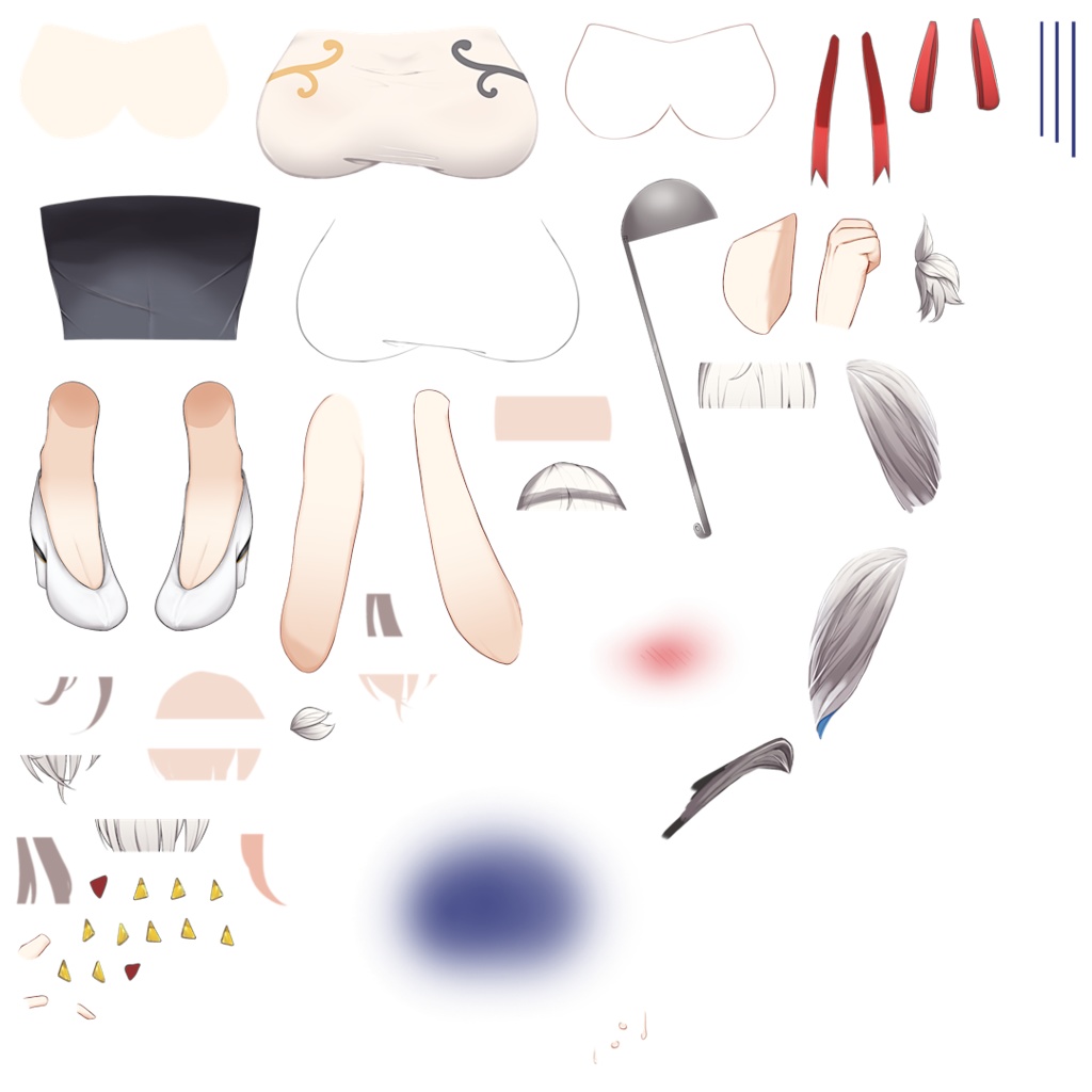 【限定/商用OK】Live2D VTuberモデル素材パック|制作費11万円→5,000円