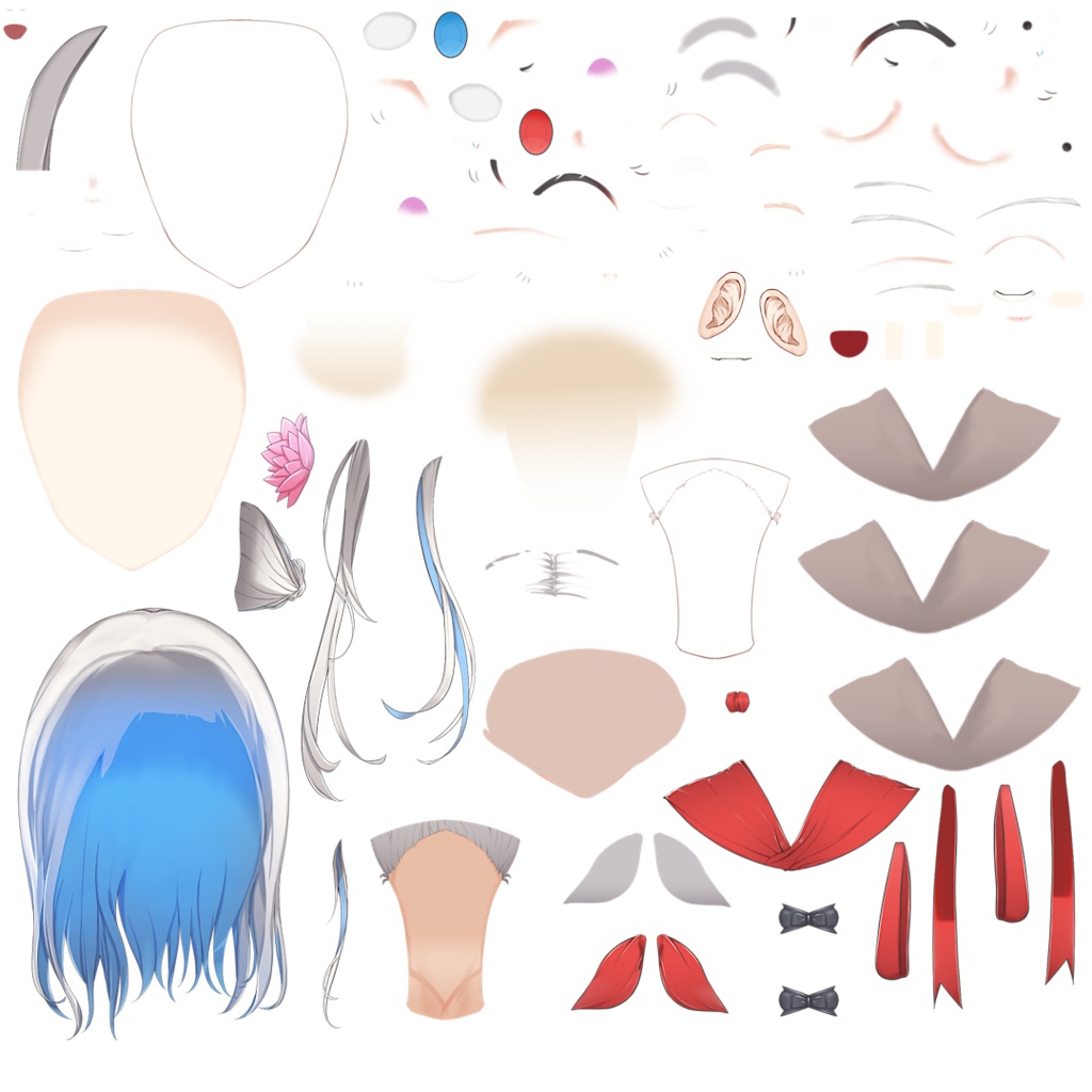 【限定/商用OK】Live2D VTuberモデル素材パック|制作費11万円→5,000円