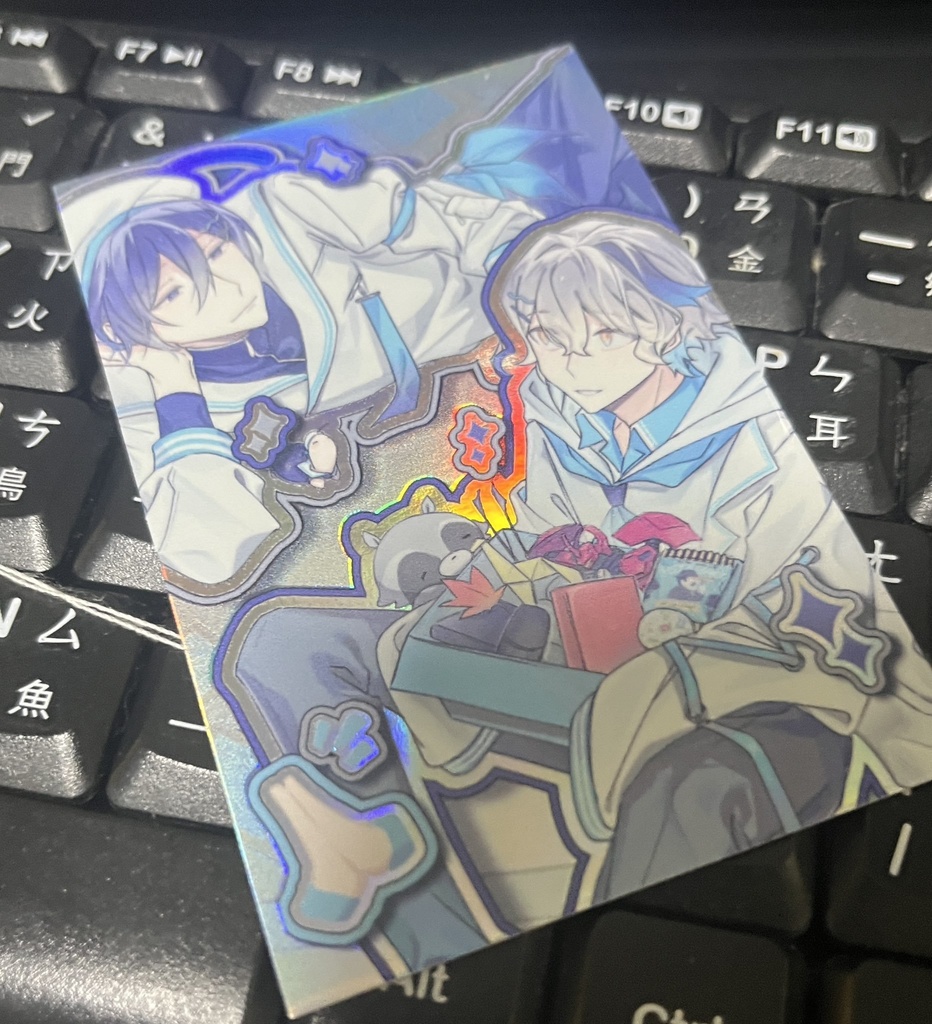 【倉庫発送】水うぇんキラキラツルツルカード【非公式】