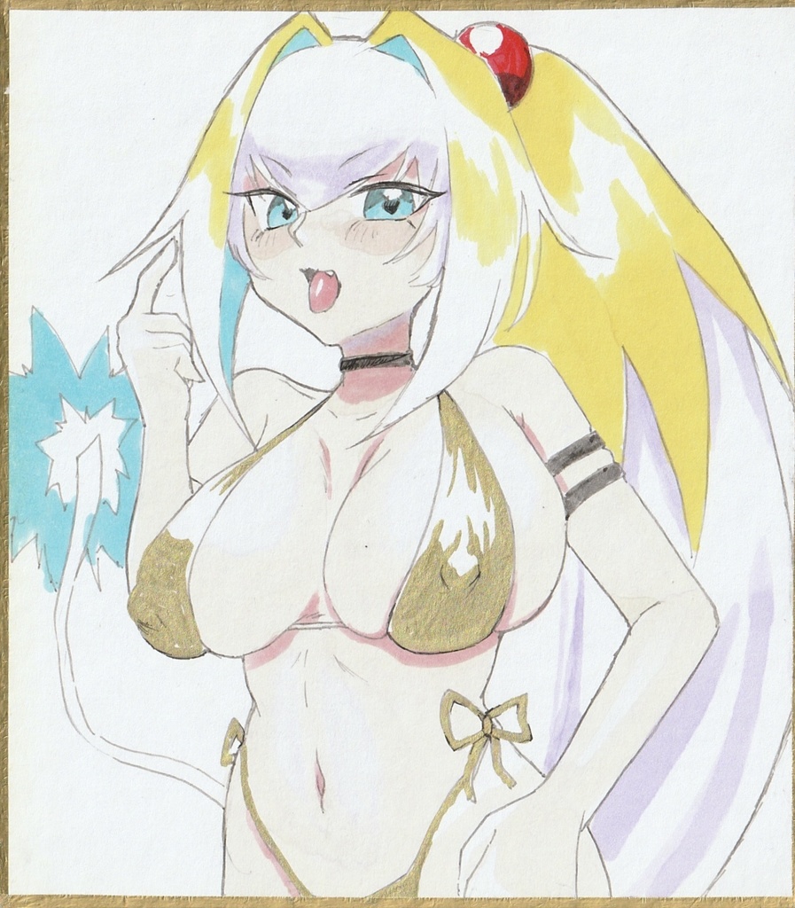 金水着プラチナミニ色紙