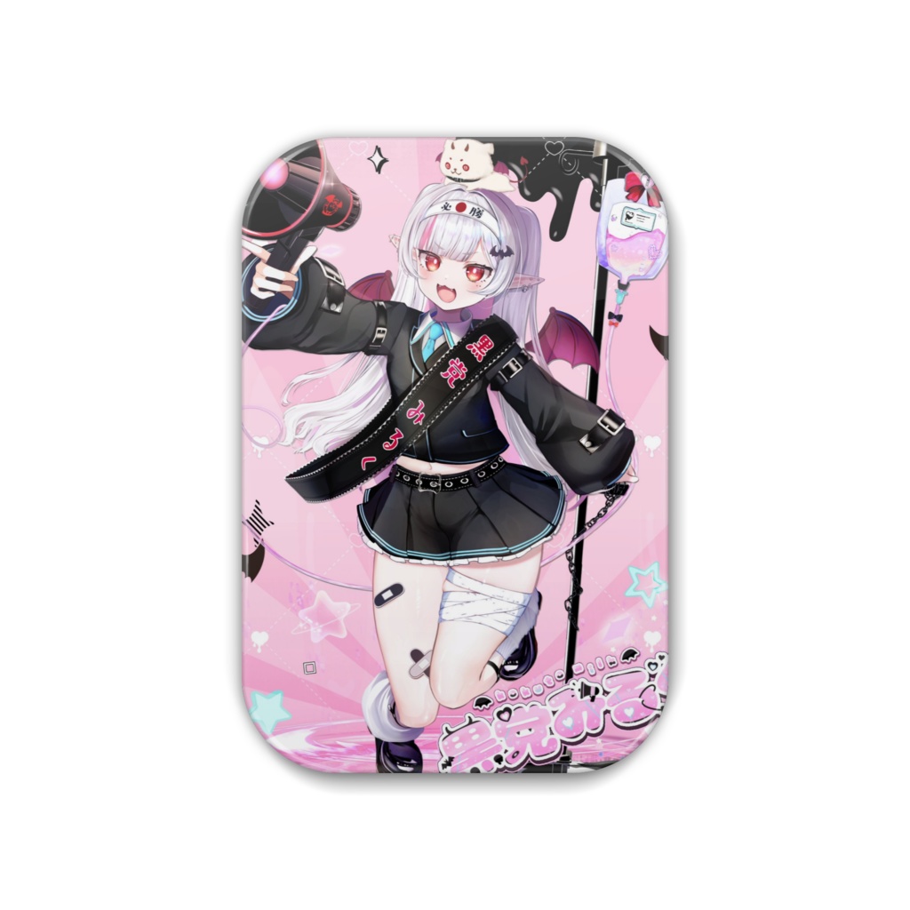 缶バッジしかく