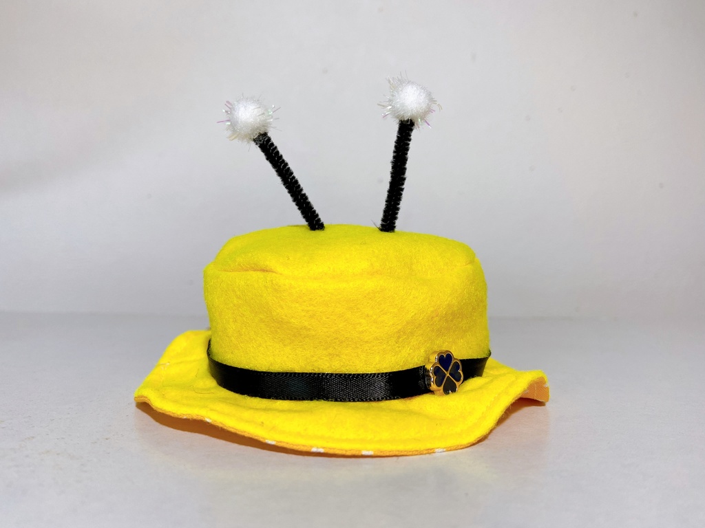 蜂さん帽子(16㎝用)🐝