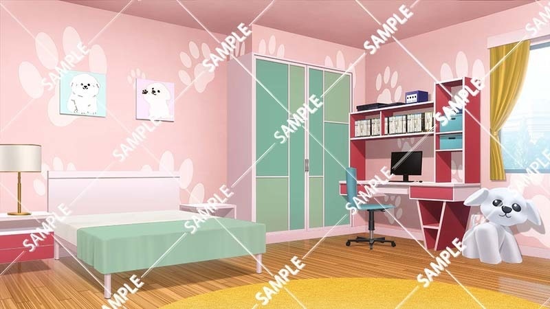 女の子の寝室 スタジオ新撰組 Booth