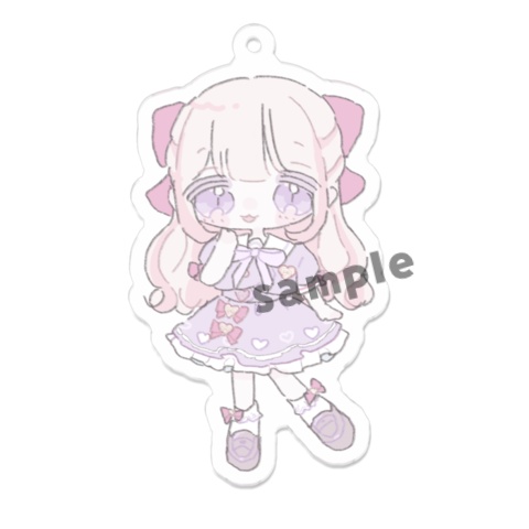 【期間限定】ひなな アクリルキーホルダー(通常)