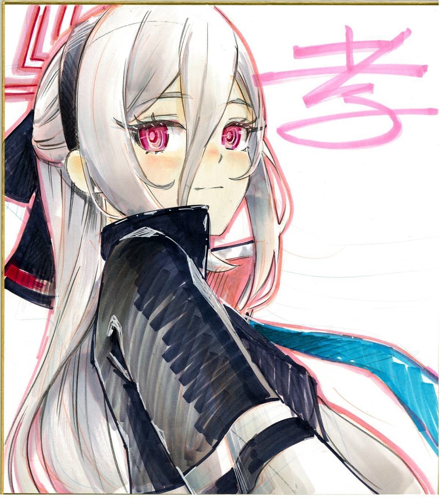 【直筆色紙】　ケイ（ブルーアーカイブ）