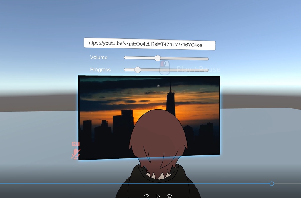 【VRChat】ワールド用テレビ｜一緒に見れる動画プレイヤー