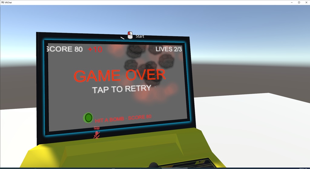 VRChatワールドに、手軽に遊べるインタラクティブなミニゲームを追加できます