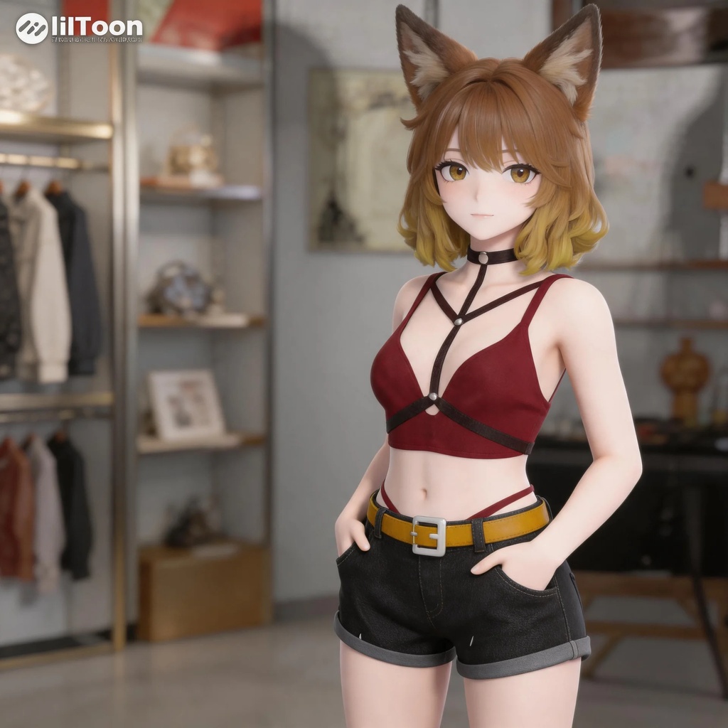 【3色セット】ストレイキャット・セット - Stray Cat Outfit - 23アバター対応 / 原创3D服装