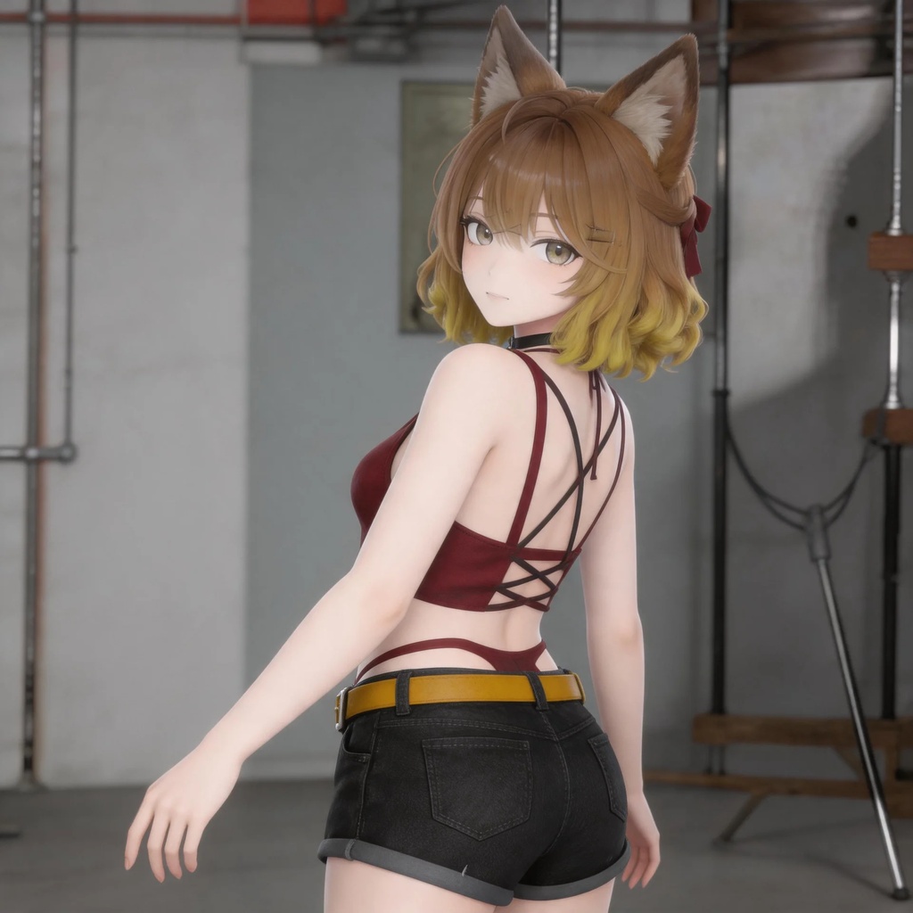 【3色セット】ストレイキャット・セット - Stray Cat Outfit - 23アバター対応 / 原创3D服装