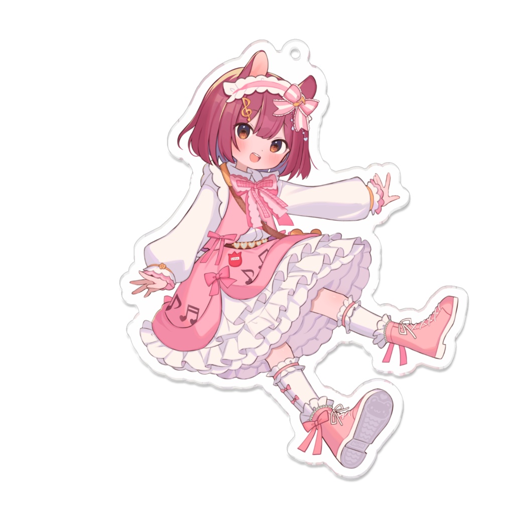 ひこひぃ新衣装キービジュアルアクリルキーホルダー