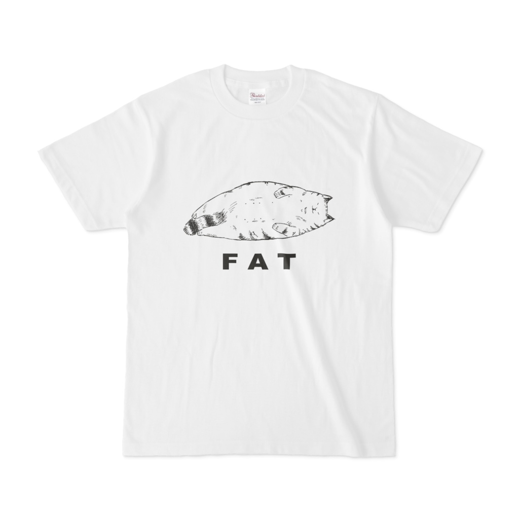 デブ猫Tシャツ