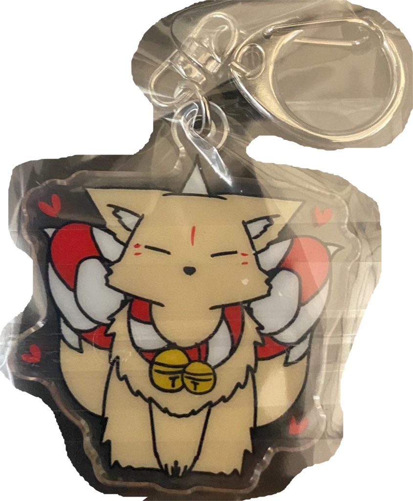 【個数限定】飛錐　狐姿アクリルキーホルダー　【送料込み】