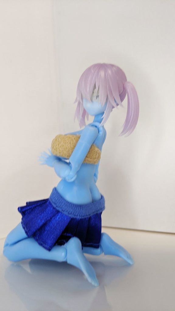 メガミデバイス用青肌素体「AO-001」スサノヲ/アマテラスサイズ