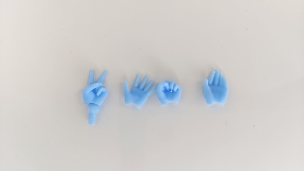 メガミデバイス用青肌素体「AO-001」スサノヲ/アマテラスサイズ