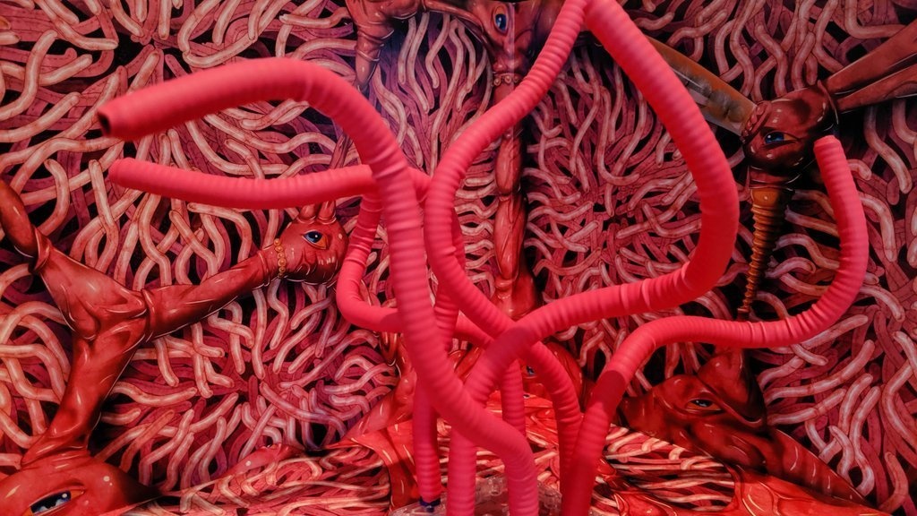 触手背景ボード