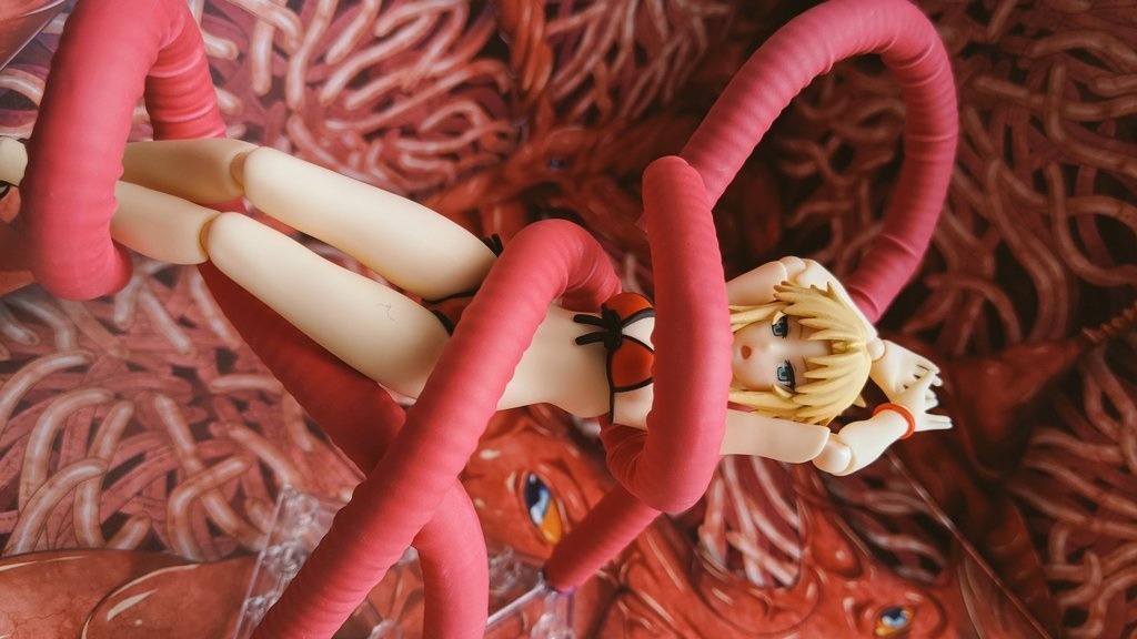 触手背景ボード