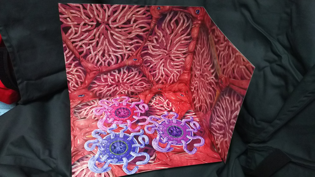 触手背景ボード