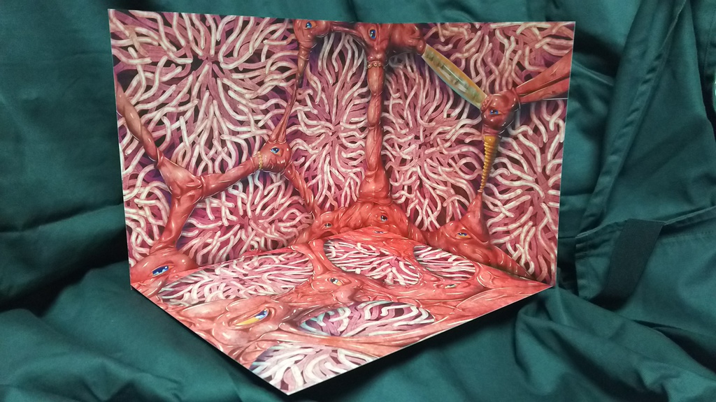 触手背景ボード