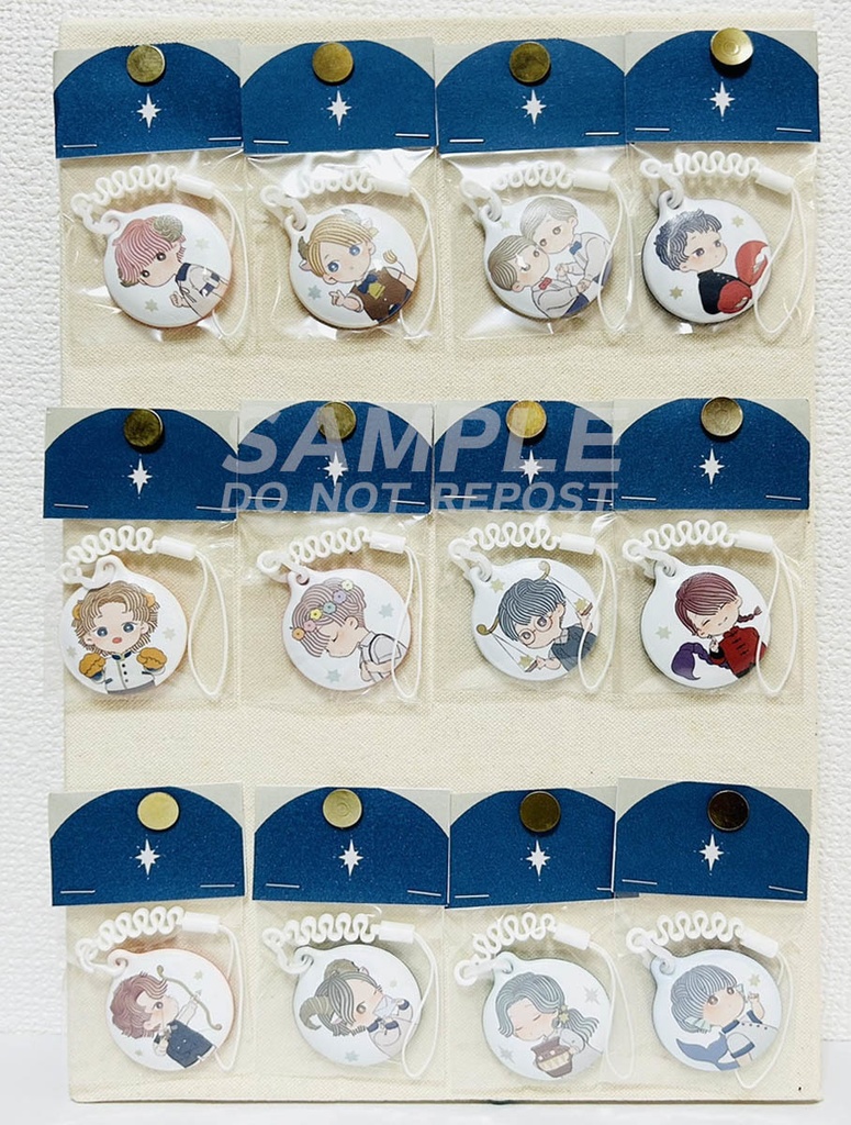 12星座 クリーナー/キーホルダー