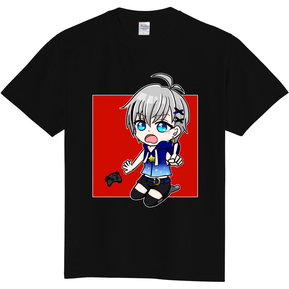 【受注生産】chicco1周年記念グッズ/ちこちこTシャツ(白・黒)