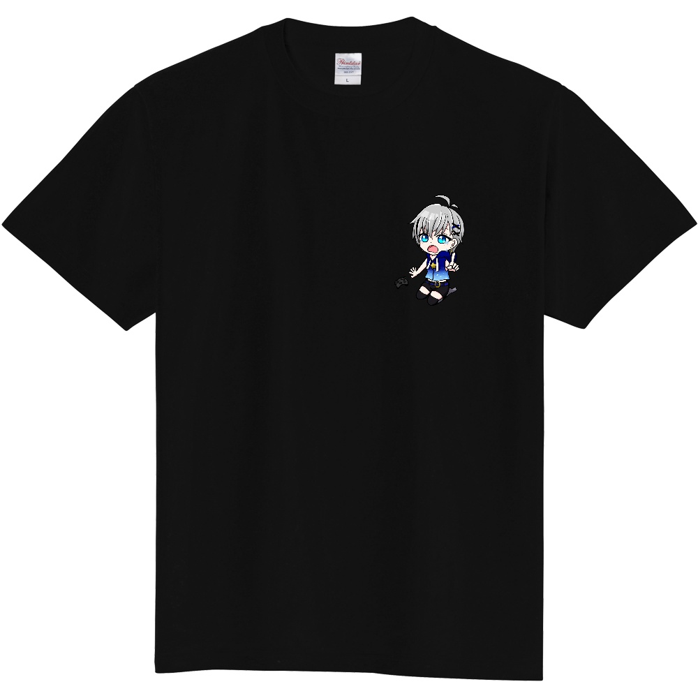 【受注生産】chicco1周年記念グッズ/ミニちこTシャツ(白・黒)