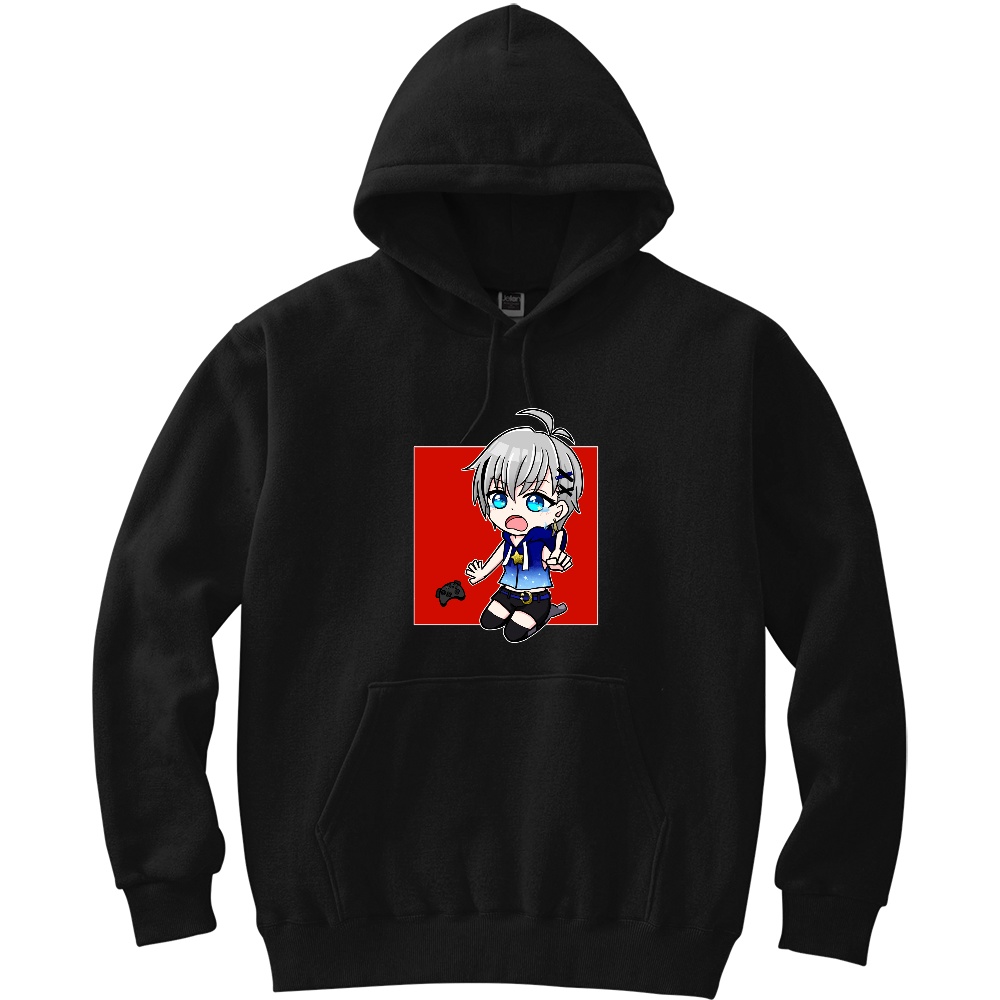 【受注生産】chicco1周年記念グッズ/ちこちこパーカー(白・黒)