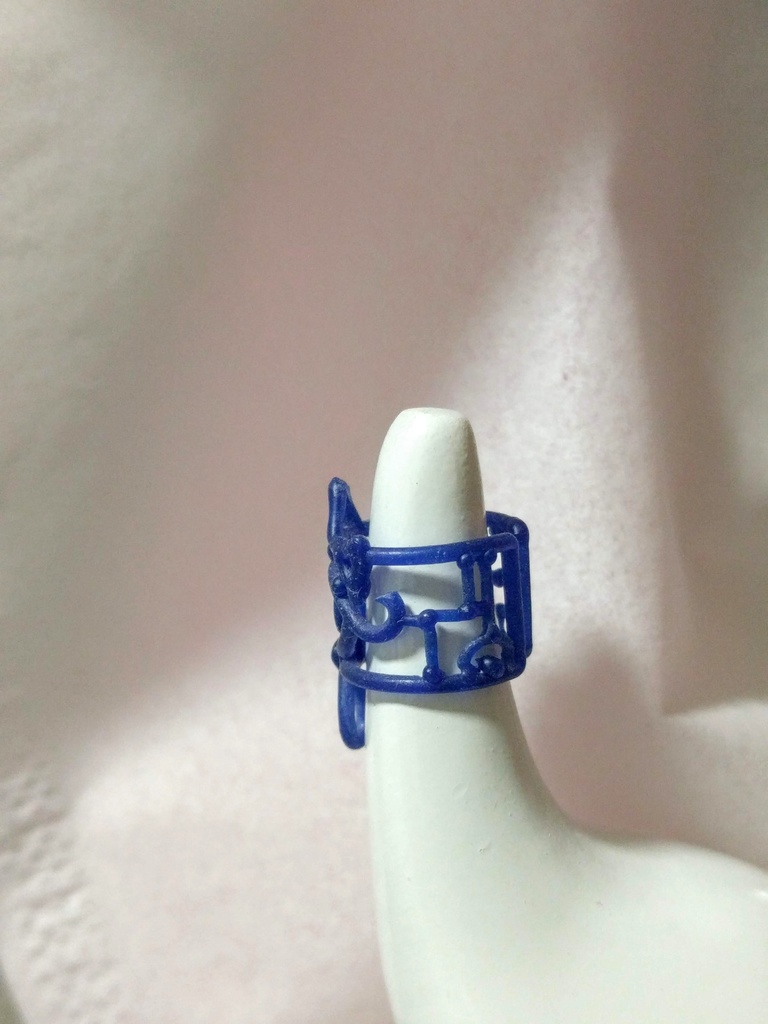 紋章イヤーカフ