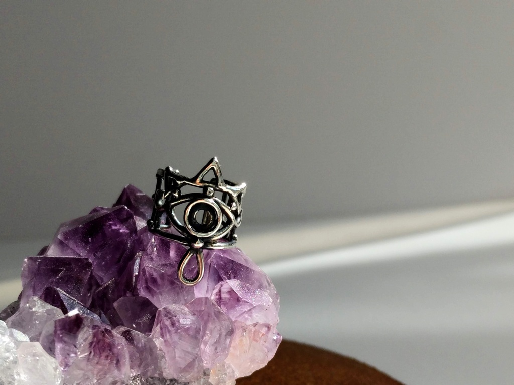 紋章イヤーカフ