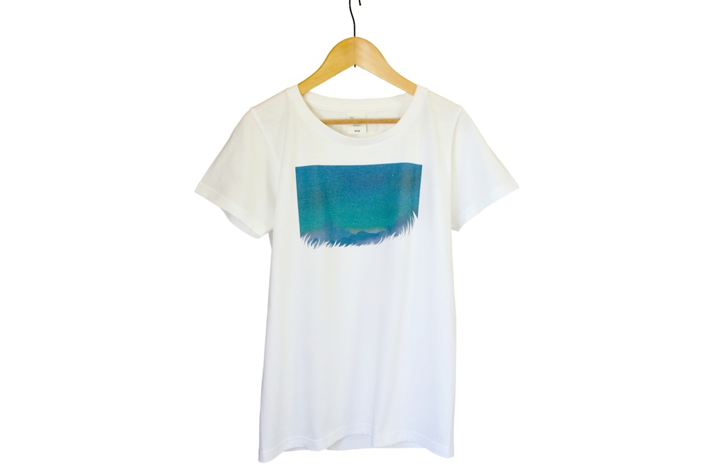 星や月のネックレスのためのTシャツ / レディース